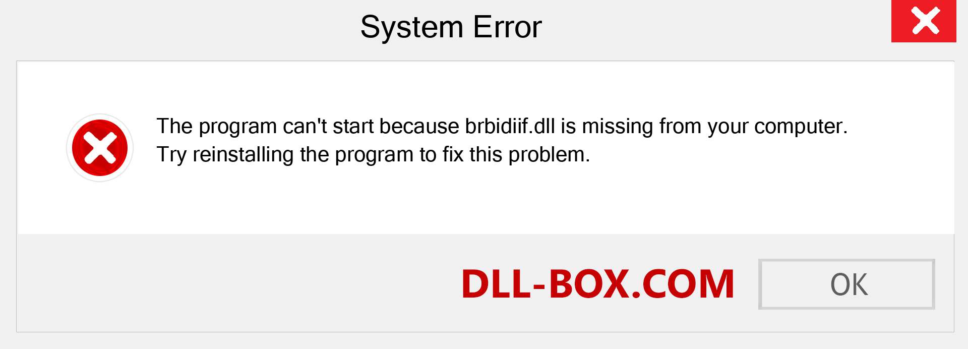 brbidiif.dll file is missing?. Download for Windows 7, 8, 10 - Fix  brbidiif dll Missing Error on Windows, photos, images